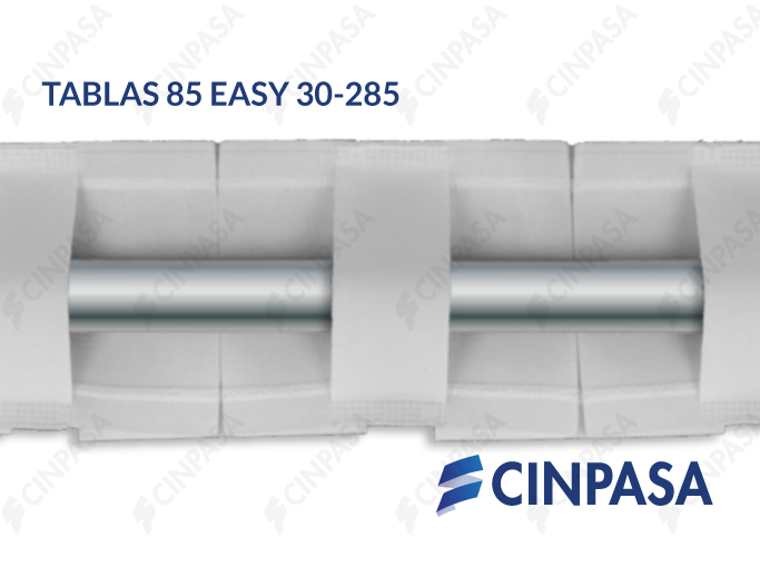  Fronceur à plis plats pour tringle  à passants 